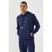Tommy Life Heren Hoodie met Camouflerend Print