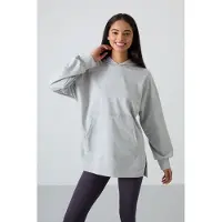 Tommy Life Overmaat Hoodie met Print