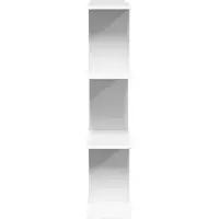 vidaXL Wandplank Wit 102 x 20 x 96 cm