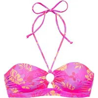 Venice beach Bikinitop orchidee / oranje / pink