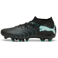 Puma Future 9 Match Gras / Kunstgras Voetbalschoenen (MG) Zwart Intense Mint Wit