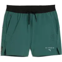 Puma Sportbroek grasgroen / zwart / wit