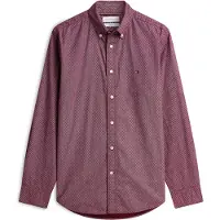 Tommy Hilfiger Overhemd bordeaux / wit