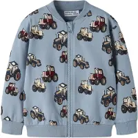 Name It Mini Sweatvest 'NMMLIBERTUS' navy / duifblauw / bruin / bordeaux