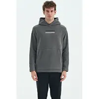 Tommy Life Heren Hoodie met Gedrukt Logo