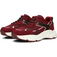 POSH by Poelman Sneakers laag rood / zwart
