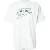 Nike Shirt 'AIR' appel / zwart / wit