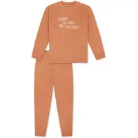 Schiesser Nachtkledij 'Nightwear' oranje gemêleerd
