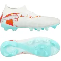 Puma Future 9 Match Brilliance Gras / Kunstgras Voetbalschoenen (MG) Dames Wit Feloranje Roze Lichtblauw