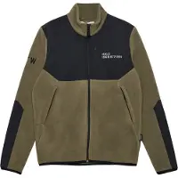 Halo Fleece jas olijfgroen / zwart