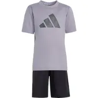 Adidas Trainingspak 'Seasonals' grijs / lavendel / zwart