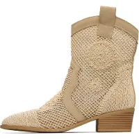CESARE GASPARI Cowboylaarzen beige