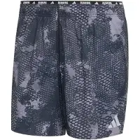 Adidas Sportbroek 'ADI365 Running Animal Print Iconic' grijs / antraciet