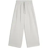 Bershka Bandplooibroek lichtgrijs