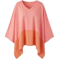 Usha Cape oranje / pink