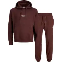 Jack & Jones Joggingpak 'JJESOHO' bruin / wit