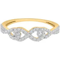 Diamant Exquis Ring goud