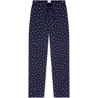 Schiesser Pyjamabroek 'Mix Relax' donkerblauw / wit