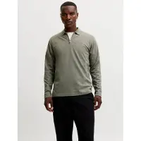 Jack & Jones Sweatshirt 'Ethan' olijfgroen