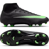 Nike Mercurial Superfly 11 Academy Gras / Kunstgras Voetbalschoenen (MG) Zwart Felgroen Zilvergrijs