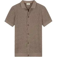 Dstrezzed Gebreid vest 'Joey' brokaat