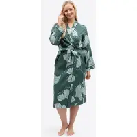 Cyberjammies Ochtendjas 'Grace' donkergroen / wit