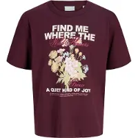 Jack & Jones Kids Shirt 'JXSANDRA' crème / lichtblauw / kaki / wijnrood