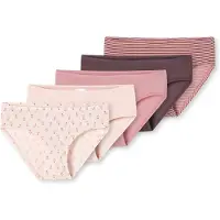 Schiesser Onderbroek '95/5 Multi' kastanjebruin / rosa / oudroze