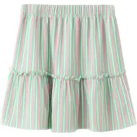 Mango KIDS Rok 'GUMYSET' mintgroen / lichtroze / wit