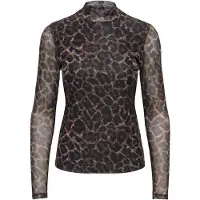ONLY Shirt 'ONLErica' bruin / cappuccino / zwart