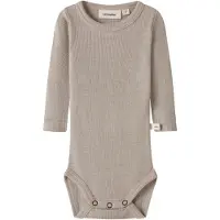 Name it Rompertje/body taupe