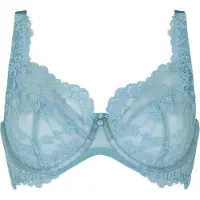 Hunkemoller Niet-voorgevormde beugel bh Daisy Blauw Dames | Maat: 90D