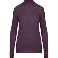 Hunkemoller Top 'Turleneck Cashmere' lila