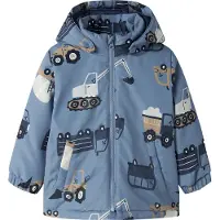 Name it Tussenjas 'NMMMax' navy / saffier / bruin / lichtgrijs