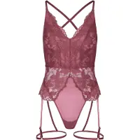 Hunkemoller Body 'Viktoria' lila