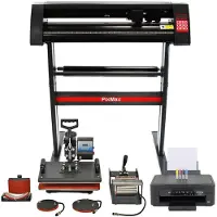 Monster Vinylsnijder, 5 in 1 hittepers &amp; Epson printer