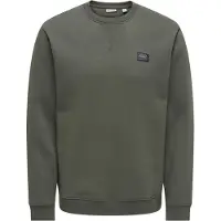 Only & Sons Sweatshirt 'ONSDawson' groen