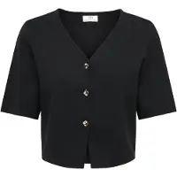 ONLY Gebreid vest 'JDYAstra' goud / zwart