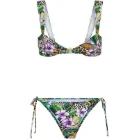 LASCANA Bikini karamel / donkergroen / lila / lavendel