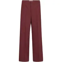 Mos Mosh wide fit broek met persplooien model 'Leya'