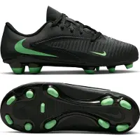 Nike Phantom 6 Low Club Gras / Kunstgras Voetbalschoenen (MG) Peuters/Kleuters Zwart Felgroen