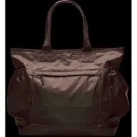 Selected Shopper chocoladebruin