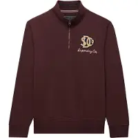 Superdry Sweatshirt 'Vintage Athletic' donkerrood