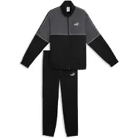 Puma Trainingspak grijs / zwart / wit