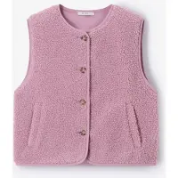 Sissy-Boy Lichtpaarse Teddy Gilet | Maat: M