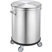 Saro Afvalbak Op Wielen Zonder Pedaal Model ME 90 - 399-2080 - Horeca & Professioneel
