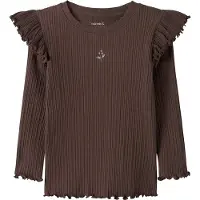 Name It Mini - NMFNINNA LS SLIM TOP PB - Meisjes - Lange mouwen shirts