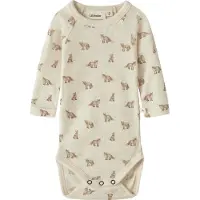 Lil´ Atelier Rompertje/body beige / bruin