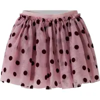 Name It Mini Rok 'NMFNAGINA' donkerbruin / orchidee