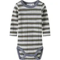 Name it Rompertje/body navy / wit